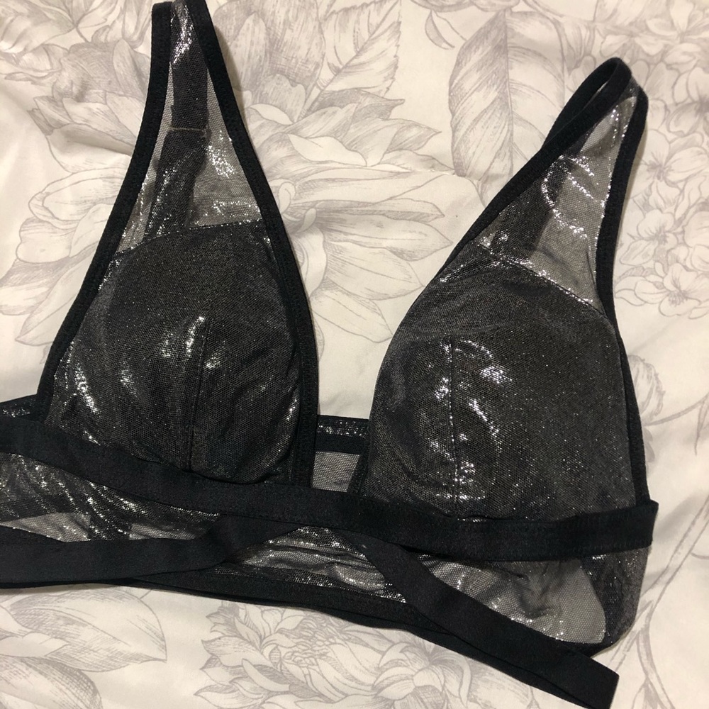 Victoria’s Secret Strappy, shimmer bralette
